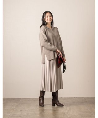 ONWARD Reuse Park 【UNFILO】スカート秋冬 ベージュ