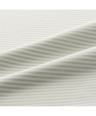 ZERO HALLIBURTON メランジ ボーダー モックネック シャツ ZHG-A4S5 82815 ゴルフウェア シルバーグレー杢