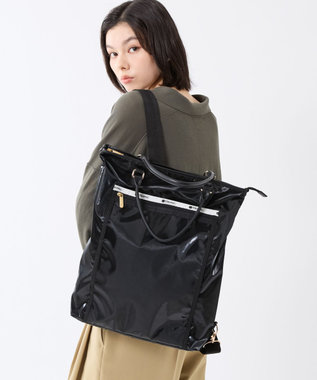 LeSportsac EVERYDAY TH CITY BKPK/アップタウンブラックシャイン/ブラック2