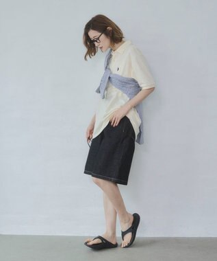 WEGO デニムハーフパンツ デニムブラック