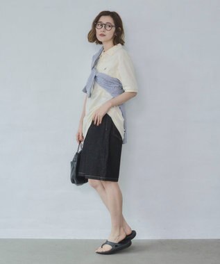 WEGO デニムハーフパンツ デニムブラック