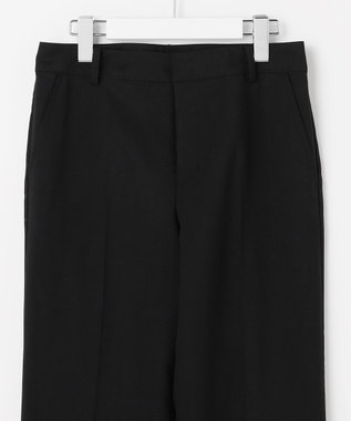 J.PRESS LADIES L 【リクルート対応】セラータカームスキン ストレート パンツ ブラック系