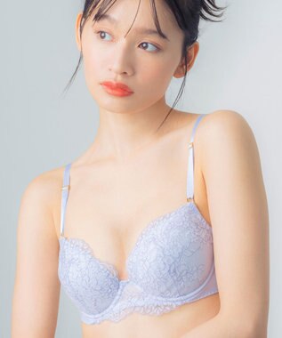 Wing 【ナチュラルアップブラ】 ふっくら自然なバストをメイク AA~Fカップ展開 KB3000 ウイング／ワコール ブルー