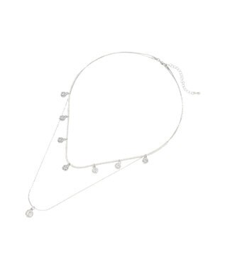 AMERICAN HOLIC プレンティコイン2連ネックレス Silver
