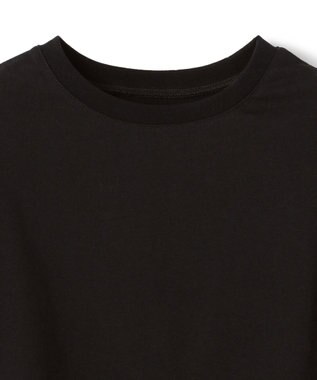 UNFILO 【110-150cm】アソート コンビTシャツ ブラック[袖チュール]