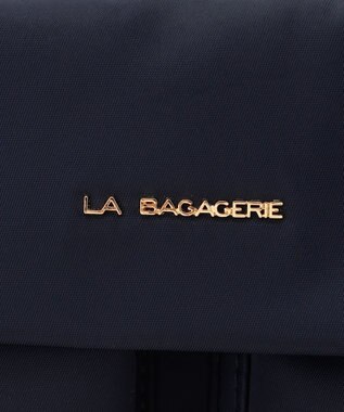 LA BAGAGERIE ダブルフロントポケット2WAYショルダー ネイビー
