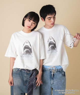 【新柄追加/JAWS/ユニセックス着用ITEM/SMLサイズ展開】JAWSグラフィックT（S）