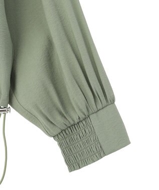 earth music&ecology 【予約】シアーシャツブルゾン ブラック