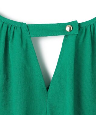 UNFILO BREEZEMOVE ボリュームブラウス グリーン