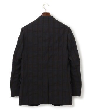 J.PRESS MEN J.PRESSアーカイヴパターン ダークチェックサッカー ジャケット ダークブラウン系4