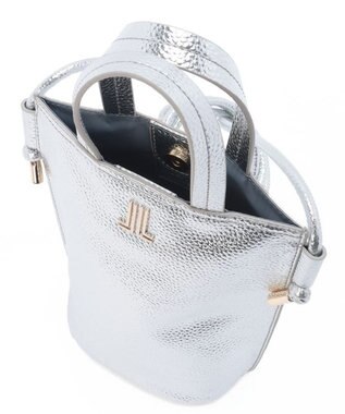 LANVIN en Bleu メレ 2wayショルダーバッグ シルバー