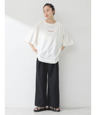 earth music&ecology ａｗｅｓｏｍｅ　ルーズＴ Off White