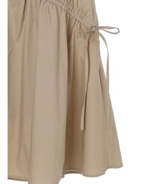 earth music&ecology ドロストデザインキャミワンピース Beige