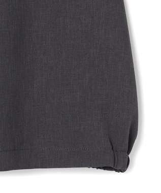 UNFILO MENS 【OCEANS YouTube 掲載/男女兼用】WOOL TOUCH 機能美シャツブルゾン チャコール