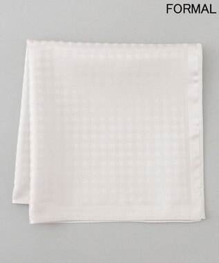  【WEAR BLACK】フォーマルチーフ_ハウンドトゥース