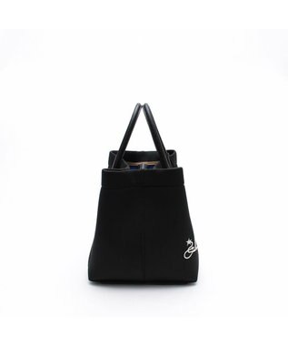 A.D.M.J. 【魔法の様に軽い】マジックライト/コード刺しゅうキューブトート25cm NE/AZU