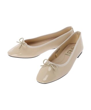 Green Parks ・ＬＥＮＡ　エナメルバレエシューズ Beige