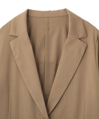 Green Parks シングル半袖ジャケット Mocha