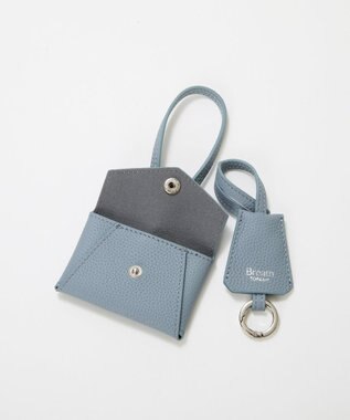 TOPKAPI 【Breath TOPKAPI】DUAL デュアル シュリンクレザー バイカラー 2way ワンハンドル ショルダーバッグ チャーム付き ブラック