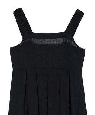 Green Parks armonia.ギャザーストラップワンピース Navy