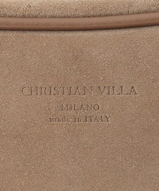 23区 CHIRISTIANVILLA スクエアミニ ショルダーバッグ ベージュ系
