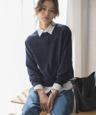 コットンシャーティング ベーシックシャツ