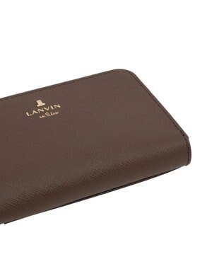 LANVIN en Bleu リュクサンブール フラグメントケース 濃茶