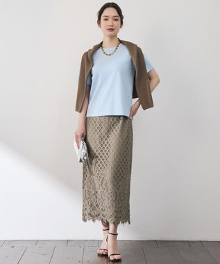 自由区 L 【カタログ掲載・シルエットアップデート】ハイカウント Tシャツ サックス