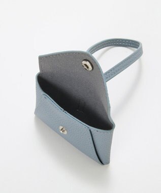 TOPKAPI 【Breath TOPKAPI】DUAL デュアル シュリンクレザー バイカラー 2way ワンハンドル ショルダーバッグ チャーム付き ブラック