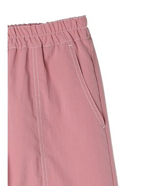 Green Parks ・ＳＵＧＡＲ　ＳＰＯＯＮ　配色ｓｔイージーパンツ Pink