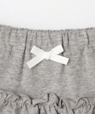 組曲 KIDS 【90㎝】フリルブルマー グレー