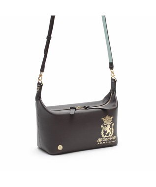 A.D.M.J. 【牛革】チェルボソフトショルダーM ブラウングレー