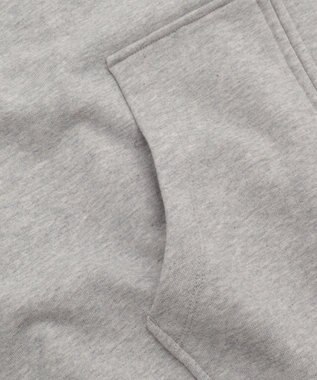 WEGO 【ユニセックス着用ITEM】カレッジロゴジップパーカー（SS） 杢グレー