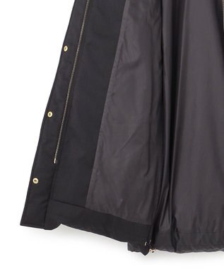 23区 【撥水加工】TWツイル ロングダウンコート ブラック系