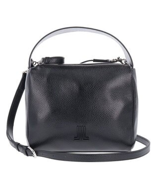 LANVIN en Bleu キューブ ダブルファスナー2wayバッグ