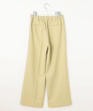 UNFILO L イージーパンツ ストレート ライトイエロー系