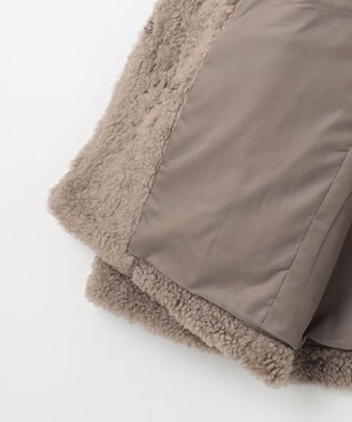 ANY L カールボアブルゾン モカ