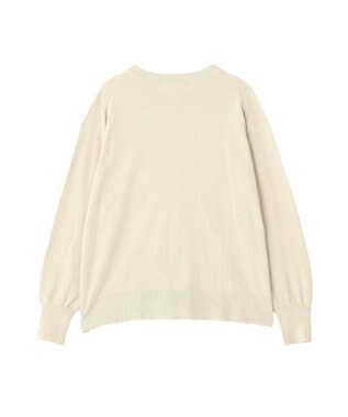 CRAFT STANDARD BOUTIQUE 選べる丈/クルーネックカーディガン Gray Beige