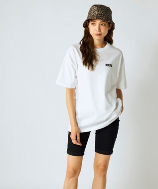 OP／FILA 【Ocean Pacific】カレッジ・バックロゴTシャツ ホワイト