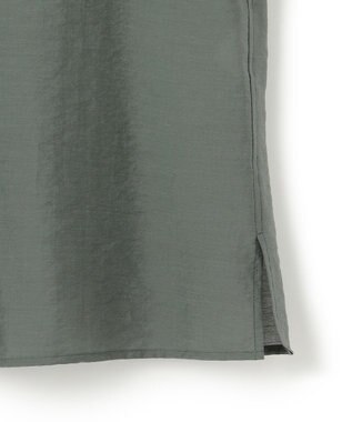 23区 S 【一部店舗限定】シアー リネン ミックス シャツ カーキ系