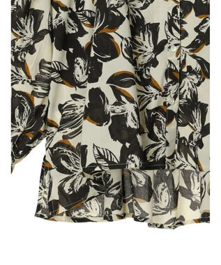 CRAFT STANDARD BOUTIQUE インド綿アソート柄シャツチュニック Ivory