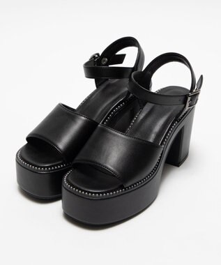 WEGO ヒールデザインサンダル 柄1