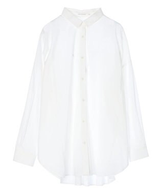 AMERICAN HOLIC 接触冷感バックギャザーシャツ Off White