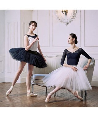 Chacott ノースリーブレオタード オフホワイト