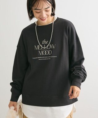 Green Parks アソートロゴミニ裏毛プルオーバー Dark Gray