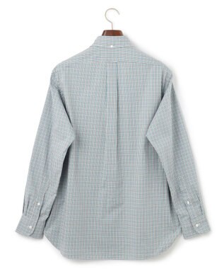 J.PRESS MEN SOMELOSコットンチェック シャツ グリーン系3