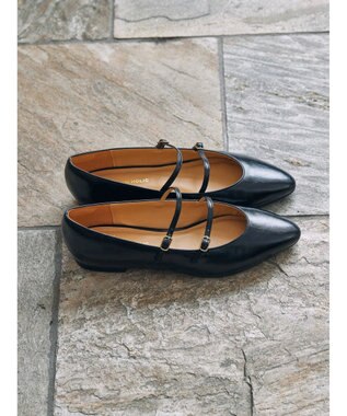 AMERICAN HOLIC メリージェーンフラットシューズ Black