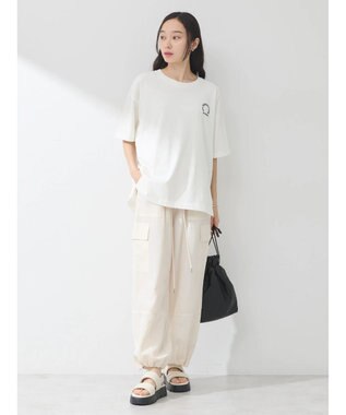 earth music&ecology Ｓｕｇａｒ　スリットＴ Off White