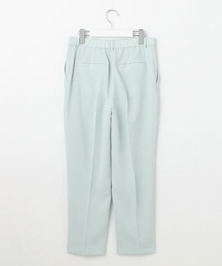 自由区 L 【セットアップ対応・UVカット・接触冷感・洗える】ライトストレッチテーパード パンツ サックス