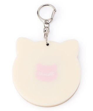 Chacott Catミラーチャーム オフホワイト